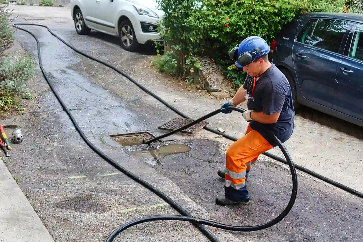 blocked drain cleaning