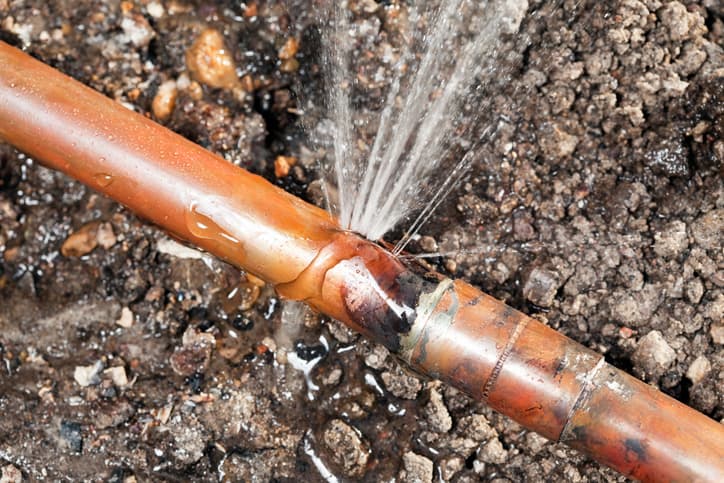 Water Pipe Leaking